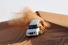 Enjoy Camel riding in the middle of Dubai desert with our Licensed Safari Guide, We recommend basic knowledge of horse riding but our safari guide could help you with basic camel riding techniques. You will have an hour or two until you get exhausted.