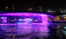 Dubai Water Canal Cruise, you’ll float through the heart of Dubai, passing by Ras Al Khor Sanctuary, Sheikh Zayed Road Waterfall Bridge, Burj Khalifa, W Hotel, St Regis, and JW Marriott Marquis