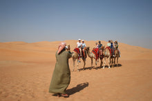 Enjoy Camel riding in the middle of Dubai desert with our Licensed Safari Guide, We recommend basic knowledge of horse riding but our safari guide could help you with basic camel riding techniques. You will have an hour or two until you get exhausted.