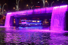Dubai Water Canal Cruise, you’ll float through the heart of Dubai, passing by Ras Al Khor Sanctuary, Sheikh Zayed Road Waterfall Bridge, Burj Khalifa, W Hotel, St Regis, and JW Marriott Marquis